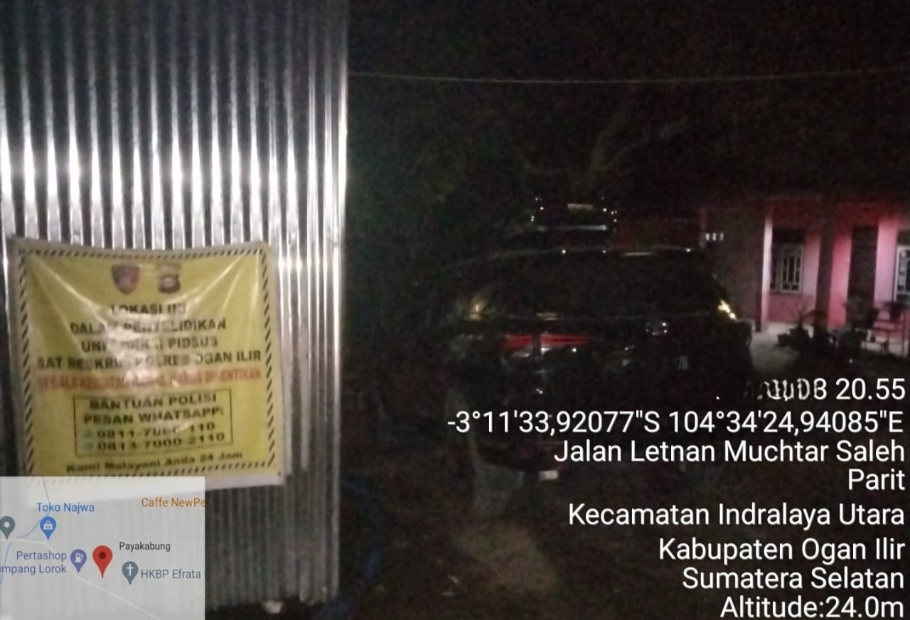 Diduga gudang CPO menjadikan papan peringatan pidsus Ogan Ilir hanya menjadi pajangan semata