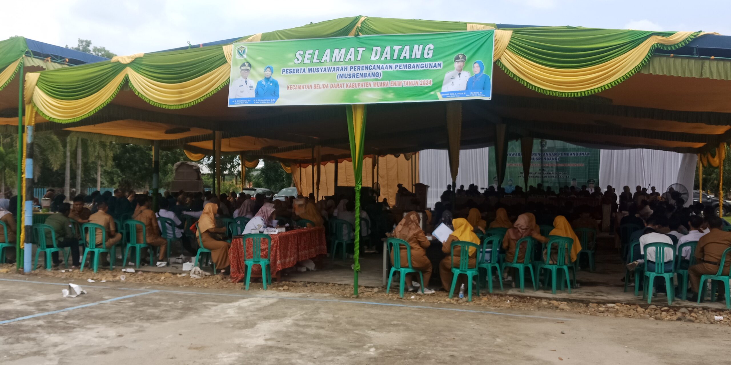 Tiga Bahasan yang Menarik Plat Merah,Di Musrenbang Belida Darat.