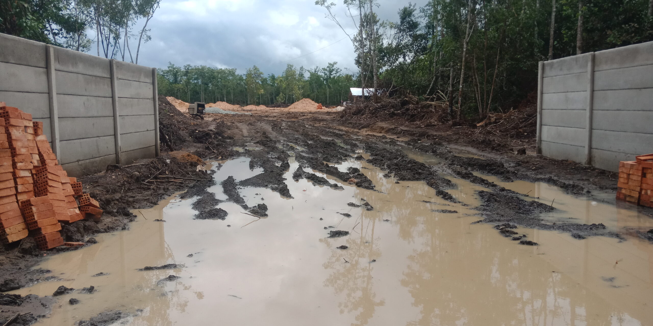 Warga desa jambu Bangga dan berharap, banyak peluang kerja di kandang ayam orang penting.