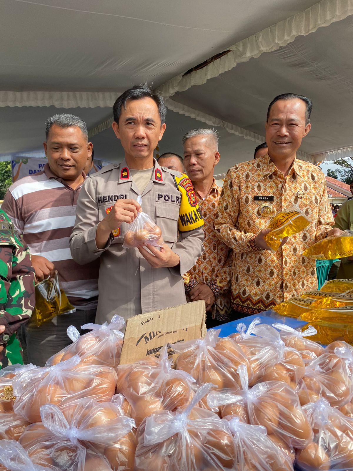 Pemkot prabumulih gelar pasar pangan murah Upaya Kendalikan Inflasi dan Meringankan Masyarakat