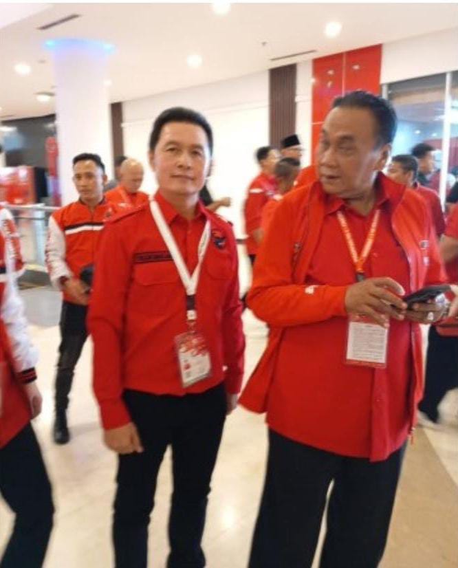 CALON BUPATI LAHAT PERIODE 2024 – 2029 YULIUS MAULANA ST, MENGHADIRI RAKERNAS PDIP KE- 5 TAHUN 2024 INI