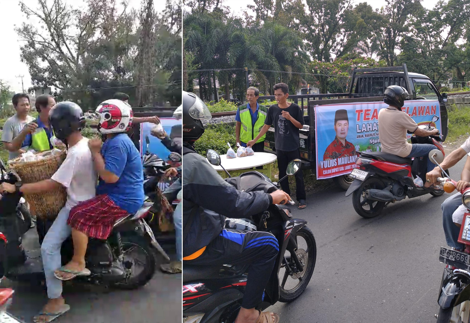 JUM’AT BAROKAH TIM YM BERBAGI REZEKI PADA MASYARAKAT DI GUNUNG GAJAH