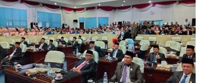 PELANTIKAN 40 ANGGOTA DPRD TERPILIH KAB LAHAT PERIODE 2024-2029