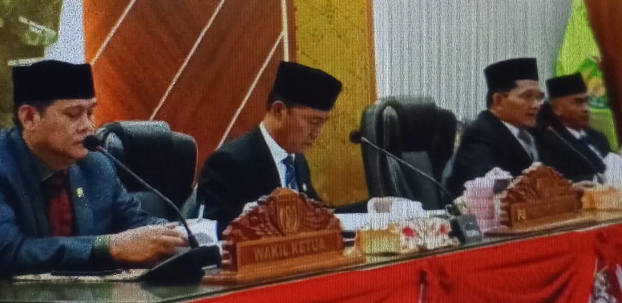 DPRD Prabumulih Gelar Paripurna, Bahas Raperda Pembangunan Jangka Panjang