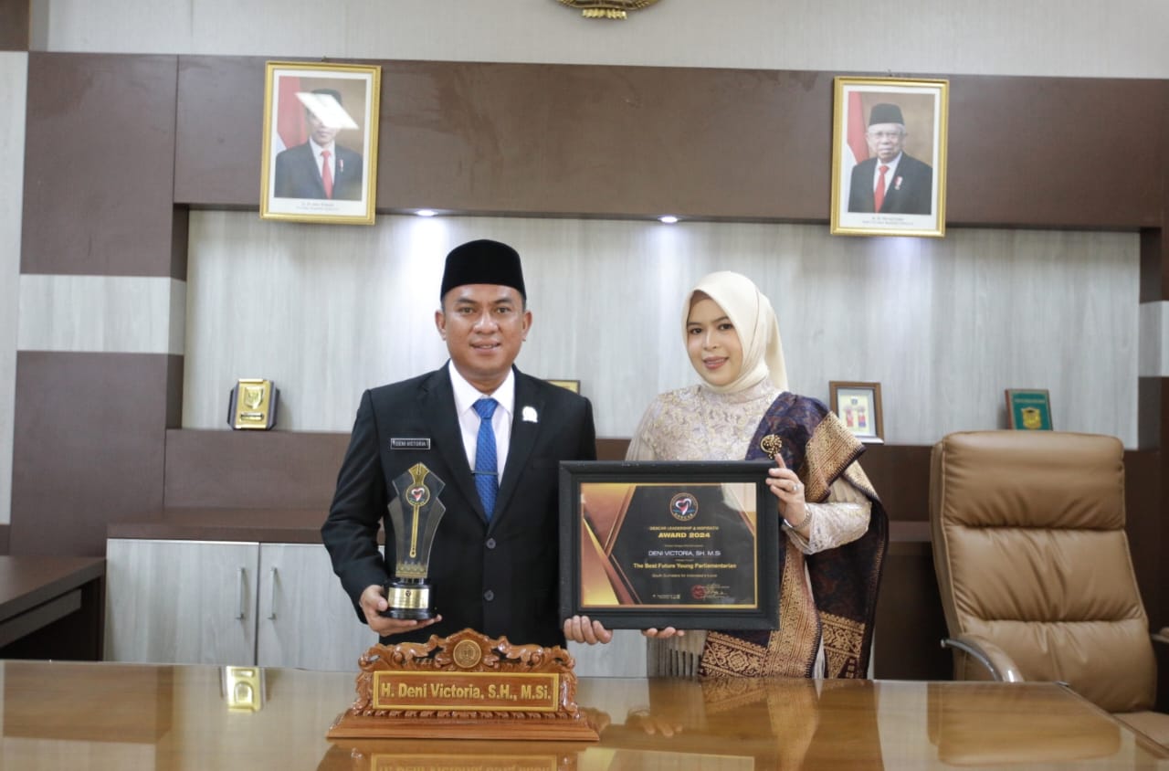 Ketua DPRD Prabumulih, Deni Victoria Raih The Best Future Young Parliamentarian